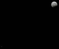 A montage of Jupiter and a Partial Lunar Eclipse on the night of October 28th 2023. Click for full-size image (Copyright Martin J Powell, 2023)