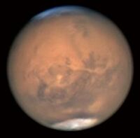 Mars at closest approach imaged by Avani Soares (Canoas, Brazil) in July 2018 (Image: Avani Soares / ALPO-Japan)