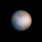 Mars imaged by Mark Lonsdale in July 2023 (Image: Mark Lonsdale/ALPO-Japan)