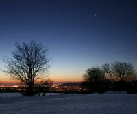 'Morning Star' Venus photographed during a British winter in December 2010 (click for full-size image, 144 KB) (Copyright Martin J Powell 2010)